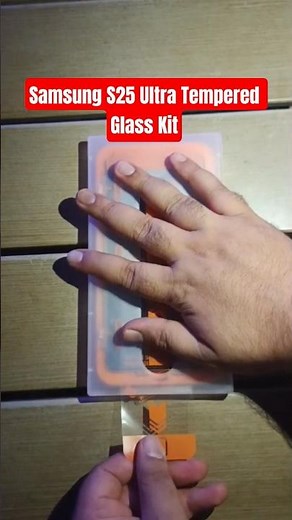 How to Install Samsung S25 Ultra Screen Protector PERFECTLY (Zero Bubbles!) 🛠️ #samsungs25ultra
