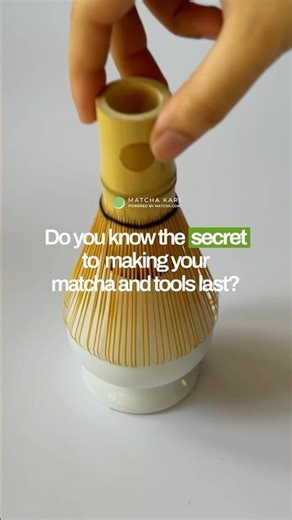The SECRET to making your matcha and tools last longer | How to properly store your matcha and tools