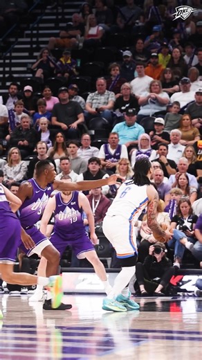 Take another look at JWill going off the glass! 😤 🎥 | Oklahoma City Thunder