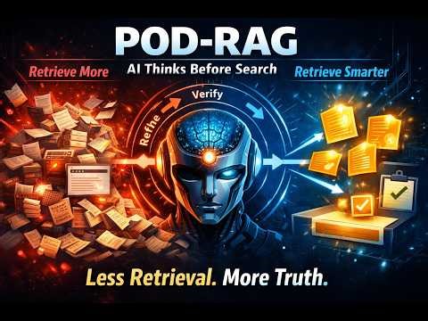 Part-1: POD-RAG: The Algorithm that makes AI "Think" before it Searches.