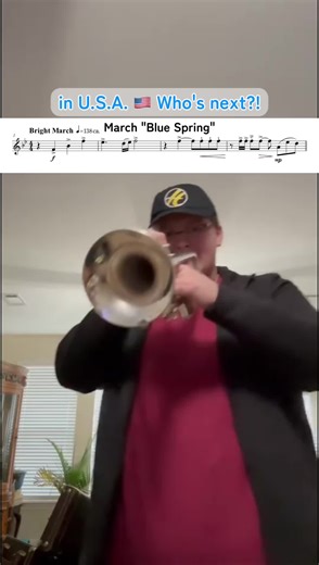 Free Sheet Music for 'Blue Spring' March