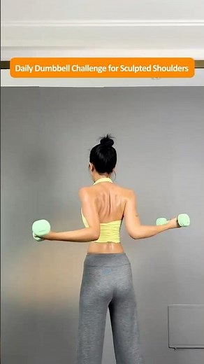 4 Daily Dumbbell Exercises to Tone Your Underarms, Lift Your Back, and Reveal Beautiful Collarbones