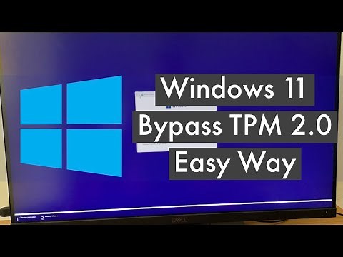 Install Windows 11 on Unsupported Hardware Bypass TPM 2.0