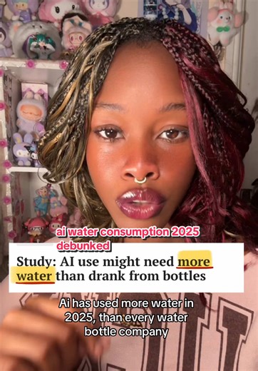 you did this. | water