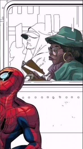 Spiderman coloring - Happy Color Marvel's coloring #speedcoloring #marvel #coloringvideos #art