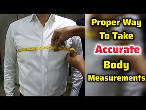 How To Take A Full Body Measurement