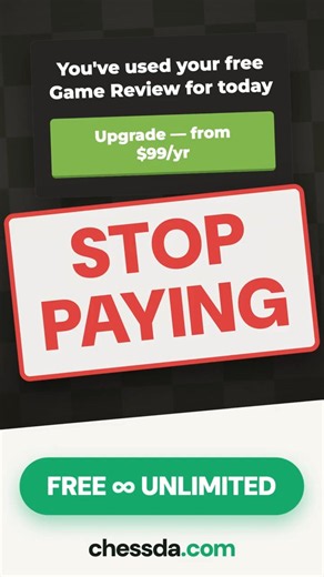 Stop Paying! #chess