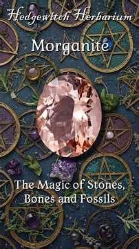 The Magic of Stones, Bones and Fossils: Morganite - #gemstone #crystals #morganite #magic #ritual