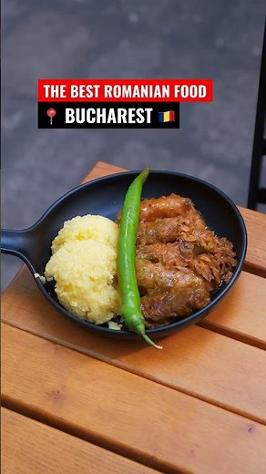 The BEST Romanian Food to Try 🇷🇴 #shorts