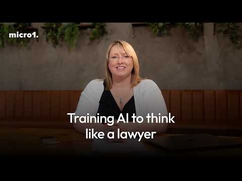 How a Sr. Corporate Attorney is training AI to think like a lawyer
