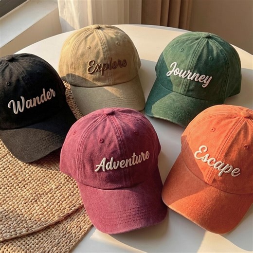 Custom Team Baseball Cap, Embroidered Hat for Game Day Fans, Adjustable Sports Cap, Team Mom Dad Coach Gift, Gym Spirit Wear Baseball Hat