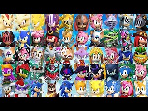 Sonic Forces Speed Battle: All 50 Special Characters Battle (android, ios) Gameplay 3D