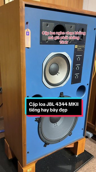 Phối Ghép Cặp Loa JBL 4344 MKII Nghe Hay Bày Đẹp
