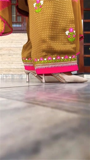 Machine Work Design for Punjabi Suit idea