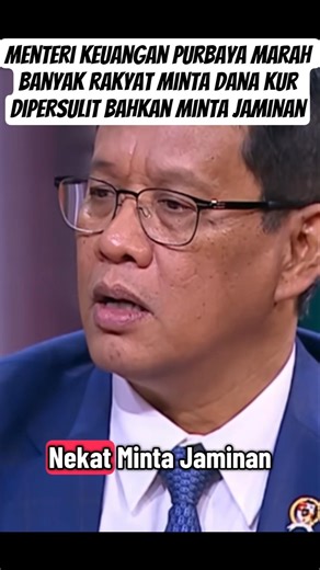 Pak Purbaya Marah kepada BANK Plat Merah #purbaya #menteripurbaya #prabowo #menterikeuangan