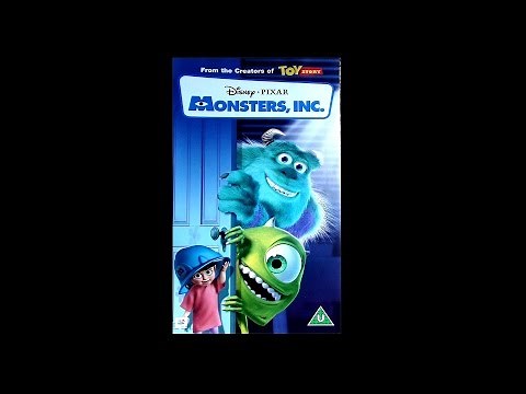 Closing to Monsters, Inc. UK VHS [2002]