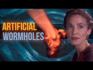 Artificial Wormholes in Star Trek
