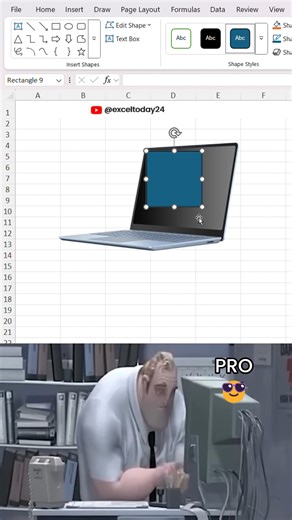 How to Insert Pictures into Shapes in Excel Like a Pro 🔥📊 #Excel #exceltutorial #tutorial | Excel Today