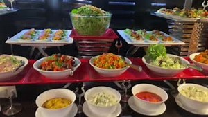 The Akwaaba restaurant has the best buffet in Accra. Lunch is served from 12:30- 2:00 pm daily. Contact us on 233302778688 for your reservations. Note that all guests will be required to comply with the regulations we have implemented around COVID-19, all hygiene protocols and policies for everyone’s safety. | Labadi Beach Hotel