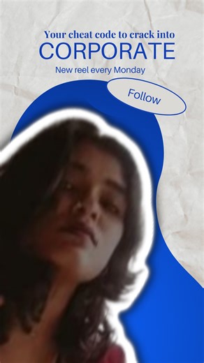 Zerah Zerah on Instagram: "Your cheat code to crack into corporate — starting from scratch. I’m sharing my real corporate journey — how I broke into an MNC without a Tier-1 college or CS degree, and what actually worked. This series is for students, freshers, and early-career professionals who want clarity, strategy, and honest guidance — not generic advice. 📅 New reel every Monday 💬 Questions? Confused about your career? 👉 Book a 1:1 Career Guidance & Mentorship session on Topmate — link in 