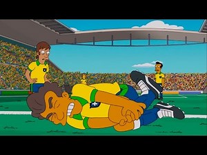 The Simpsons - The greatest master of the fake injury soccer has ever know