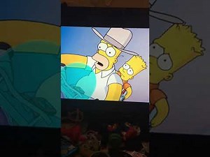 The Simpson’s movie scene - Bart and Homer Saves the day