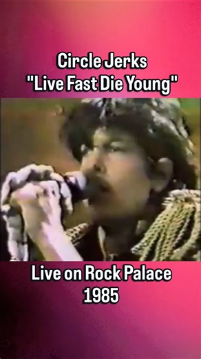 Circle Jerks - "Live Fast Die Young" live on TV (1985) #circlejerks #80spunk #punkrock #hardcorepunk