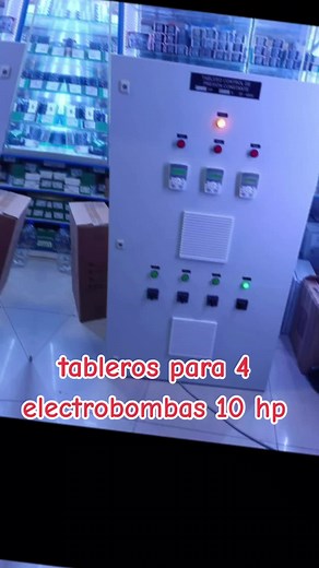 #electricidadindustrial #electrobombas #tableroselectricos