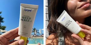 We review Supergoop's new Sheer Screen mineral SPF