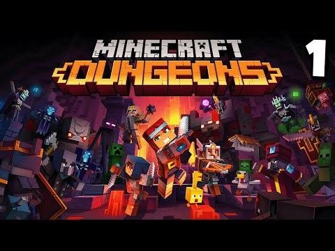 MINECRAFT DUNGEONS Gameplay Walkthrough Part 1 FULL GAME 1080p HD 60FPS No Commentary