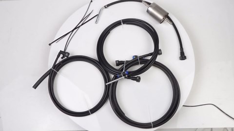 Fuel Lines Kit compatible with Chevy Silverado 1500 2500 GMC Sierra 1500 1999-2003 4.8L 5.3L 6L 8.1L Pickup Trucks replace FL-FG0053 FG0053 NFR0003 Nylon Fuel Lines Repair Kit