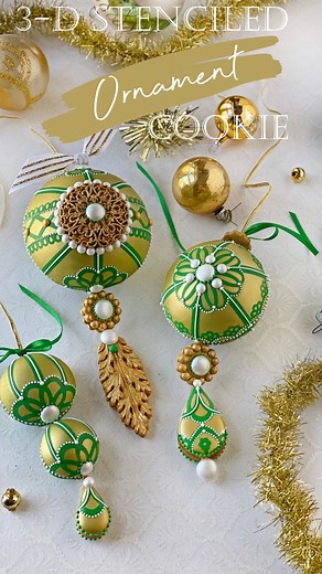 💻 Just One of My Many Tutorials Now on Sale with Code JOY25! 💻 Hello, dear cookie artists and enthusiasts! Here's a sneak peek of my 3-D stenciled ornament cookie tutorial, which is among my ever-growing library of tutorials now on sale. If you've been considering some of my tutorials, now's the perfect time to explore. For the next couple of weeks, you can get 25% off everything in the "TUTORIALS" and "CLASS RECORDINGS" areas of my site. Why choose my tutorials? Well, they're designed to be m