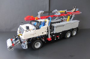 LEGO MOC-7711 42043 C Model: DRILL RIG (Technic 2017)