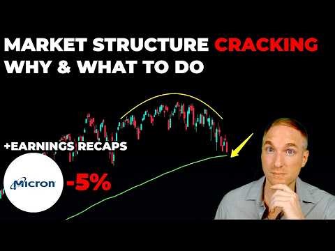 Market Structure CRACKING! Why & What To DO.. + MU Earnings