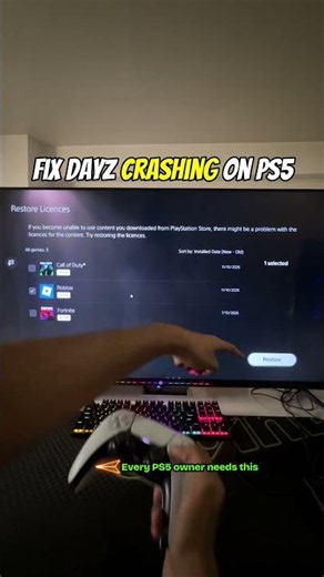 DayZ Crashing on PS5 😱