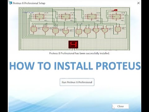 How to Install Proteus 8 Professional