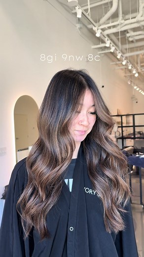 Toned using all @Redken 8gi 9nw splash of 8c #bayareahairstylist #sanjosehairsalon #sanjosehairstylist #babylights #hairinspo #Hairtutorial #hairtrends #redken #sanjosehair #brunettehair #bruenette #softbrownhair #brownhair