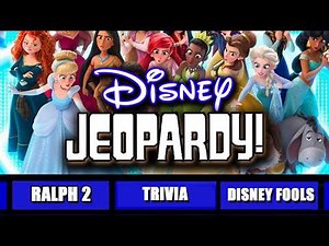Disney Jeopardy Quiz • 26 Clue Trivia Game • Test Yourself