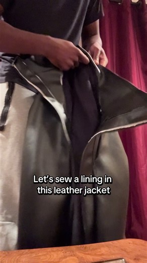 How to Add a Lining to Your Leather Jacket