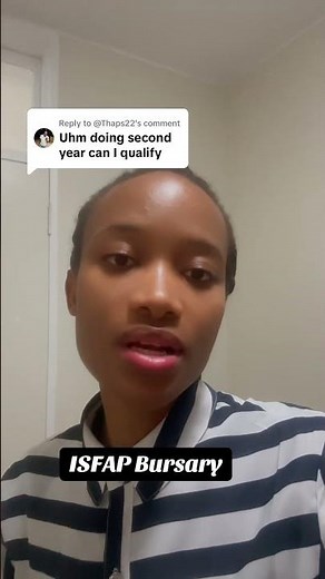 ISFAP Bursary Question| South African bursary