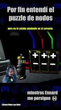 Así funciona el puzzle de nodos en The Glitched Attraction
