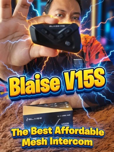 Affordable Mesh Intercom for Helmets