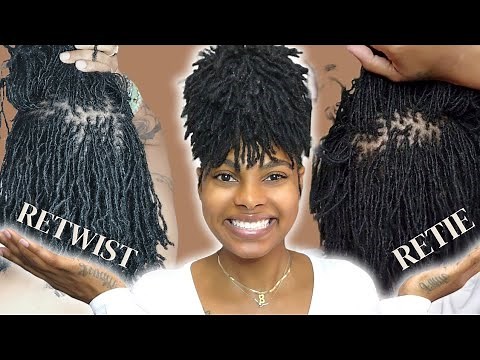 RETWIST VS RETIE | AM I GOING BACK to INTERLOCKING | WHAT I LIKE BEST ABOUT BOTH | DIY MICROLOCS