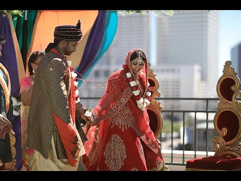 Hindu Muslim wedding New Orleans - Vanesha & Shajib's full wedding video