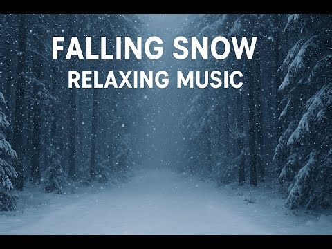 Snowfall + Calm Music = Pure Peace ❄️✨