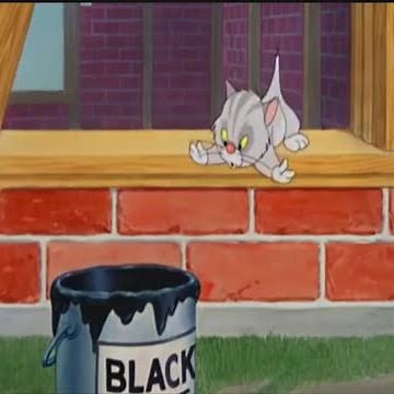 Bad Luck Blackie ''Beginning section!'' #badluckblackie #catcartoonvideo