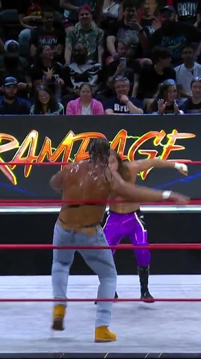 401K views · 1.7K reactions | Big Bill in action with The Learning Tree FTW Champion Chris Jericho watching backstage! Watch #AEWRampage LIVE on TNT! | All Elite Wrestling | Facebook