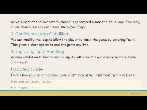 Fixing Rock Paper Scissors Game: Stop Letting Players Win!