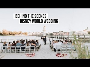 Behind the Scenes: Photographing a Magical Disney Wedding at Walt Disney World 🎥✨ Secrets Revealed!