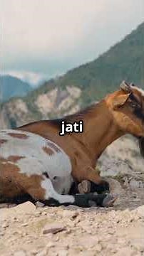 The Fainting Goat Mystery EXPLAINED! 🐐 | Why Do They Fall Over? #facts #faintinggoat #amazingfacts